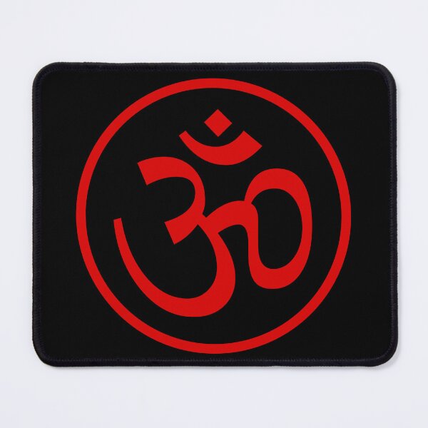 Item preview, Red Aum or Om symbol designed and sold by effervescence.