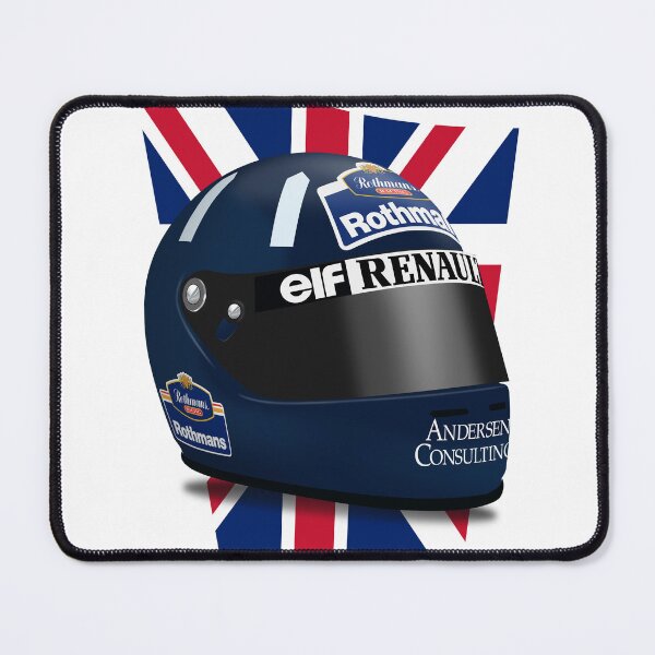 Item preview, Damon Hill 1996 - Helmet flag champion NO TEXT designed and sold by JageOwen.