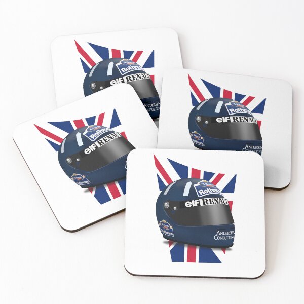 Item preview, Damon Hill 1996 - Helmet flag champion NO TEXT designed and sold by JageOwen.