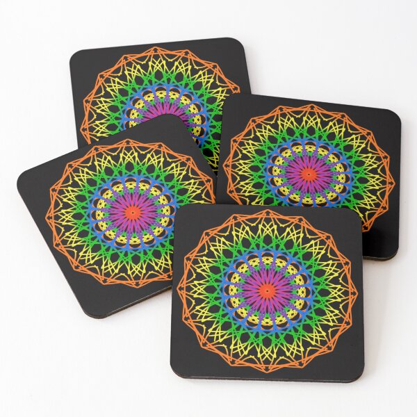 Item preview, Rainbow flower line art  designed and sold by AurelsPrints.