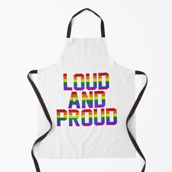 Item preview, Loud And Proud Glitter Design - Pride Collection - LGBTQ+ Gay Pride designed and sold by Vision-Tees.