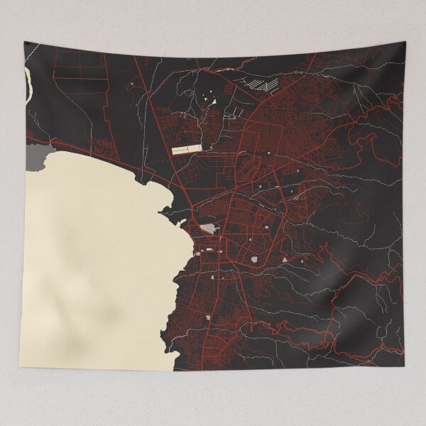 Item preview, Bujumbura City Map of Burundi - Vector designed and sold by deMAP.