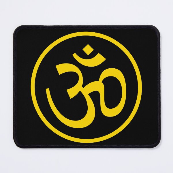 Artikelvorschau, Gelbes Aum- oder Om-Symbol entworfen und verkauft von effervescence.