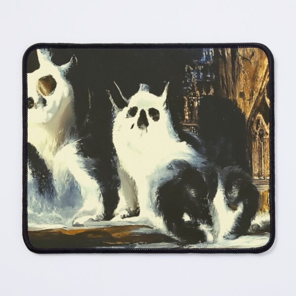 Item preview, Gothic cats at church designed and sold by tabykid.