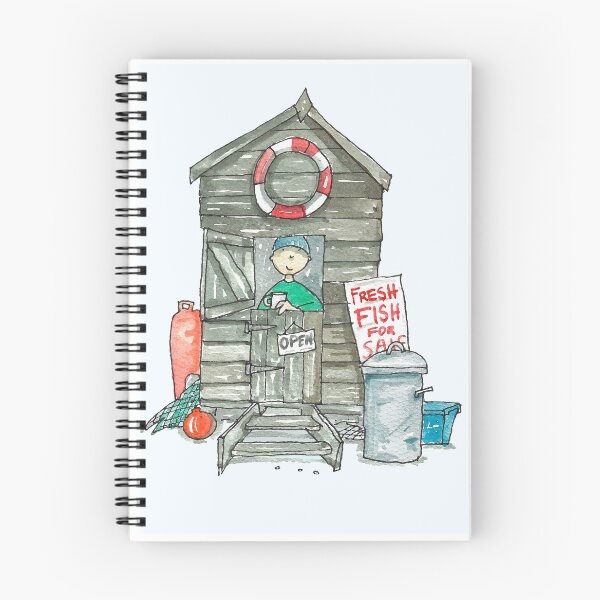 Item preview, The Fisherman in His Hut  designed and sold by AndyLanhamArt.