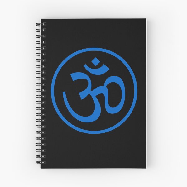 Item preview, Blue Aum or Om symbol designed and sold by effervescence.
