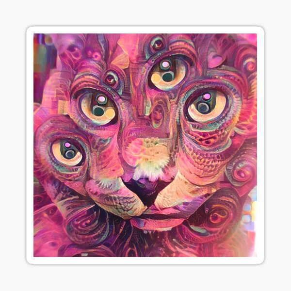 Catnip Eyes Sticker