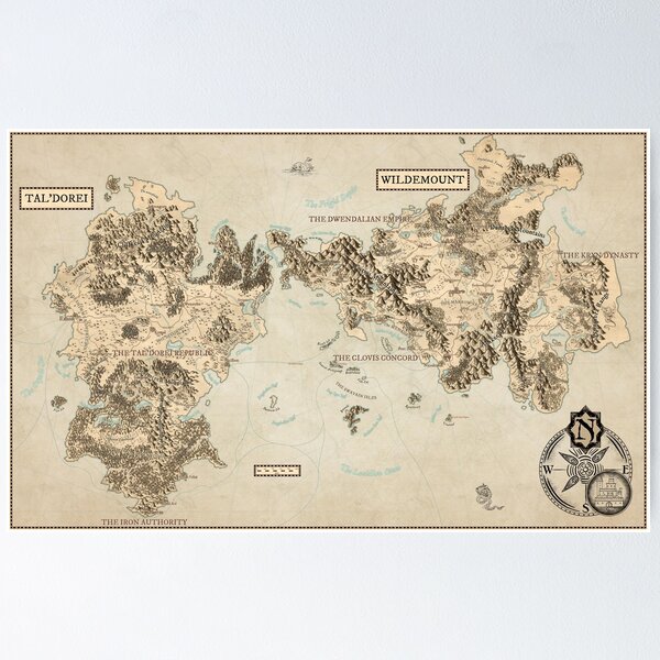 Item preview, Eastern Exandria: Tal'dorei and Wildemount designed and sold by DGthenew1D.