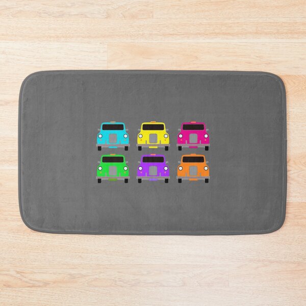 Item preview, 6 multicoloured London taxi cabs Classic designed and sold by EnidJohnston.