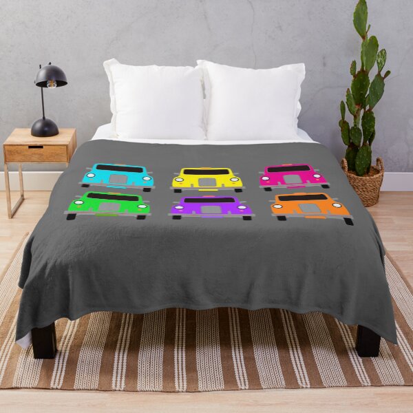 Item preview, 6 multicoloured London taxi cabs Classic designed and sold by EnidJohnston.