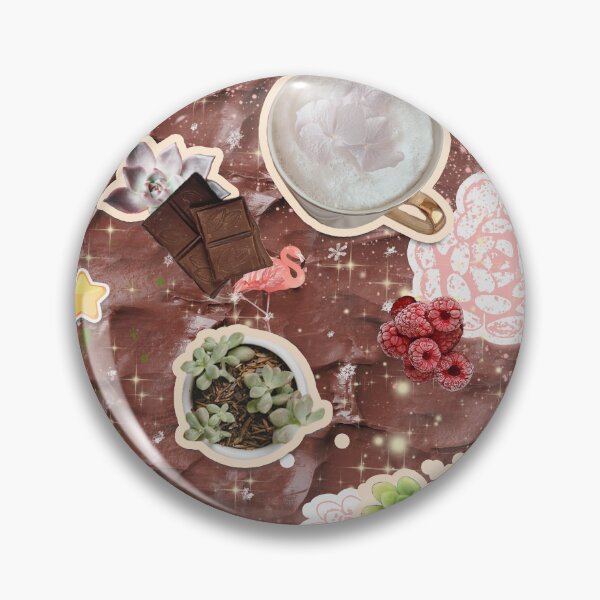 Item preview, Cake flamingo succulent chocolate cakes  pattern for bakery lovers designed and sold by The Nerd Gift Source.
