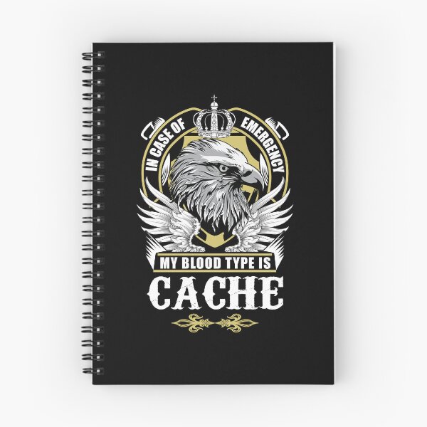 Item preview, Cache Name T Shirt - In Case Of Emergency My Blood Type Is Cache Gift Item Tee designed and sold by wardorion9.