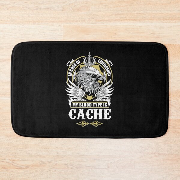 Item preview, Cache Name T Shirt - In Case Of Emergency My Blood Type Is Cache Gift Item Tee designed and sold by wardorion9.