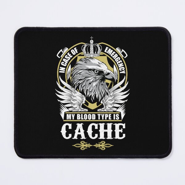 Item preview, Cache Name T Shirt - In Case Of Emergency My Blood Type Is Cache Gift Item Tee designed and sold by wardorion9.