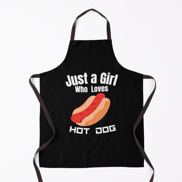 Artikelvorschau, Just a Girl Who loves Hot Dog entworfen und verkauft von WaguinhoTex.