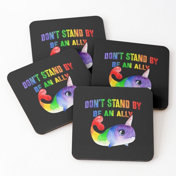 Item preview, Don't Stand By, Be An Ally. Pride Allyship designed and sold by OutcastBrain.