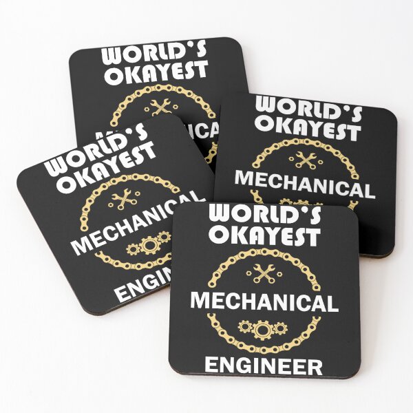 Aperçu de l'œuvre World's okayest mechanical engineer créée et vendue par Chad6438.