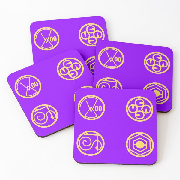 Item preview, Scarlet and Violet Emblems (Violet) designed and sold by ArashiiGames.