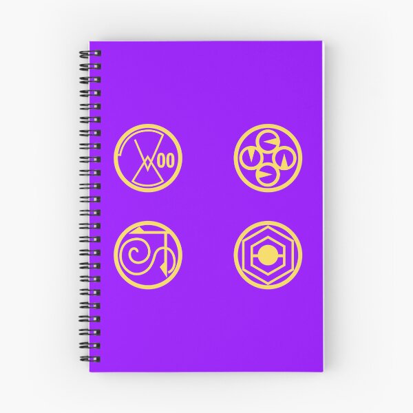Item preview, Scarlet and Violet Emblems (Violet) designed and sold by ArashiiGames.