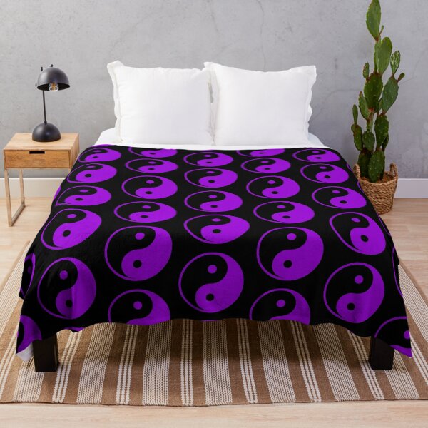 Item preview, Purple Yin Yang – Taoist symbol of harmony designed and sold by effervescence.