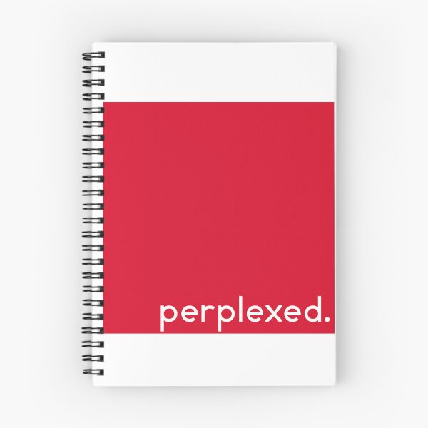 Item preview, perplexed red simple artboard designed and sold by kimart18.
