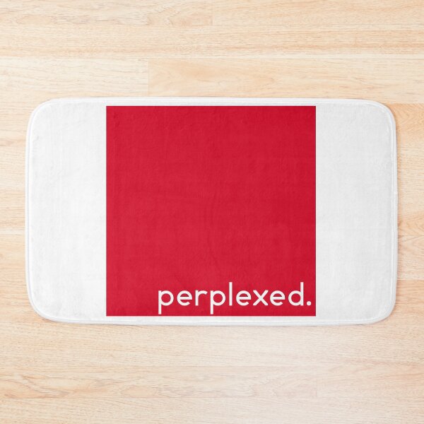 Item preview, perplexed red simple artboard designed and sold by kimart18.