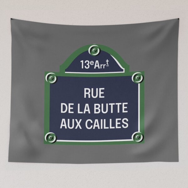 Item preview, 13th Arrondissement of Paris (Home of the Bibliothèque Nationale de Frace, La Butte aux Cailles, Par designed and sold by EnidJohnston.