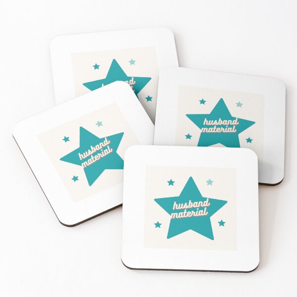 Item preview, Husband material sticker hydrosticker designed and sold by Creative photos and art.