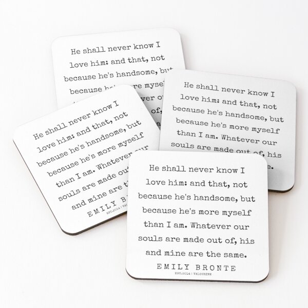 Item preview, 16  200211  Emily Bronte Quotes  Classic designed and sold by EnidJohnston.