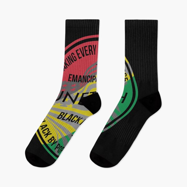 Artikelvorschau, Juneteenth Circle Flag Black History June 19 Vintage entworfen und verkauft von BOBSMITHHHHH.