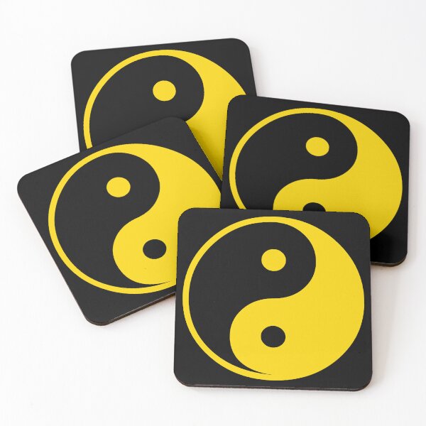 Artikelvorschau, Gelbes Yin Yang – Taoistisches Symbol der Harmonie entworfen und verkauft von effervescence.