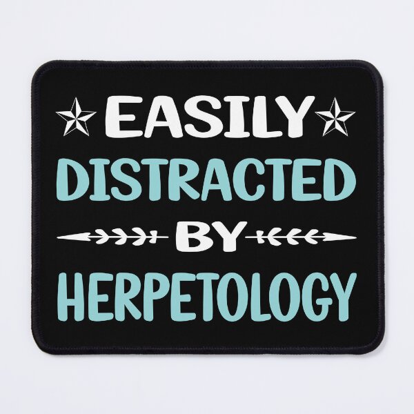 Item preview, Funny Easily Distracted Herpetology Herping Herp designed and sold by robinnacallanyi.
