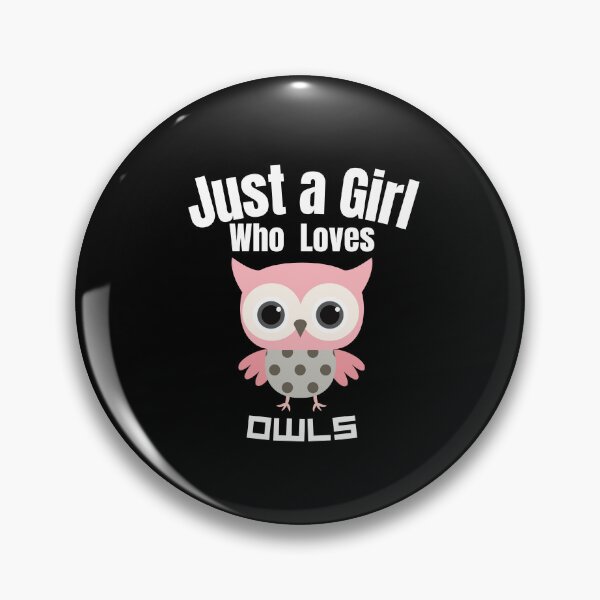 Item preview, Just a Girl Who loves Owls designed and sold by WaguinhoTex.