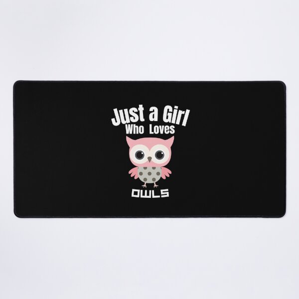 Item preview, Just a Girl Who loves Owls designed and sold by WaguinhoTex.
