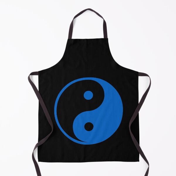 Artikelvorschau, Blaues Yin Yang – Taoistisches Symbol der Harmonie entworfen und verkauft von effervescence.