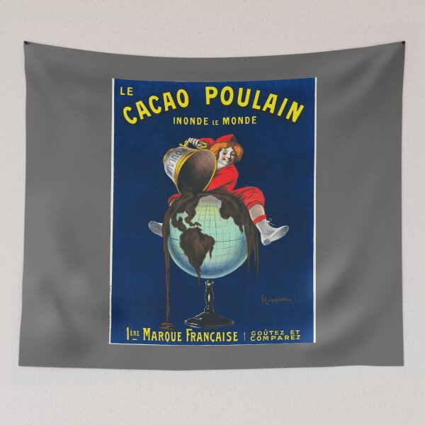 Item preview, LE CACAO POULAIN French Brand Chocolates by Poster Artist Leonetto Cappiello Classic designed and sold by AnahiDenesik.