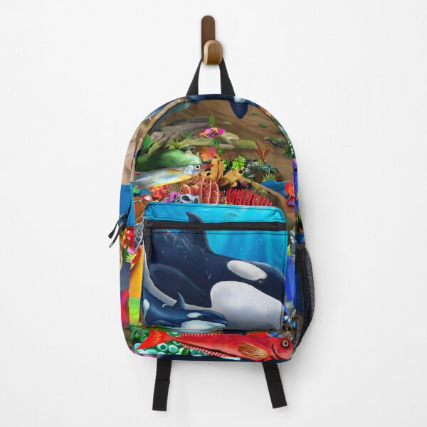 Item preview, Orca's Wondrous Ocean designed and sold by GeraldNewtonArt.