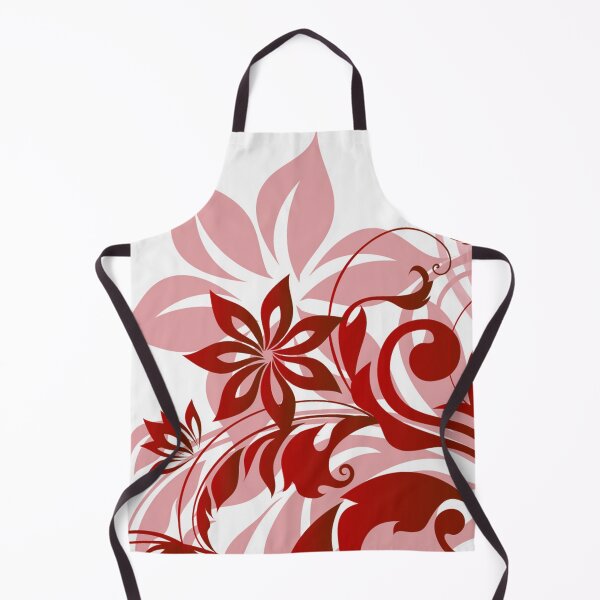 Item preview, White Red Floral Art  designed and sold by Tshirtstory.
