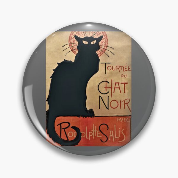 Item preview, Le Chat Noir - The Black Cat Classic designed and sold by AnahiDenesik.