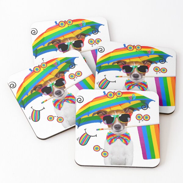 Item preview, Proud Gay Dog LGBTQA+ 2022 designed and sold by deejum.