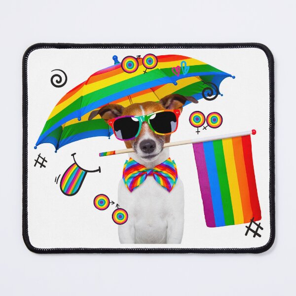 Item preview, Proud Gay Dog LGBTQA+ 2022 designed and sold by deejum.