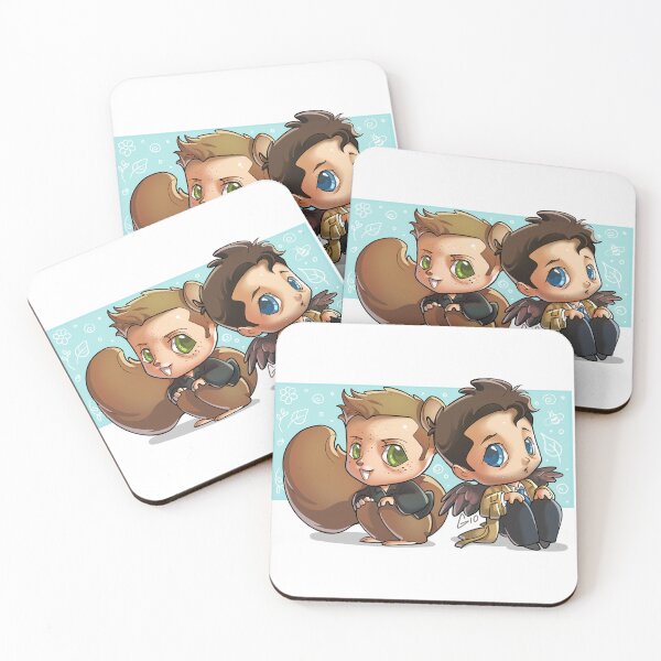Item preview, Chibi Destiel couple designed and sold by Gio Guimaraes.
