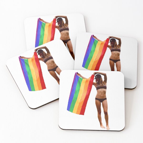 Artikelvorschau, AJ Cook Pride Flag entworfen und verkauft von ajcookfans.