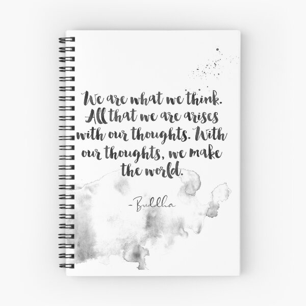 Item preview, We Are What We Think - Quotes From Buddha On Life designed and sold by Buddhaport.