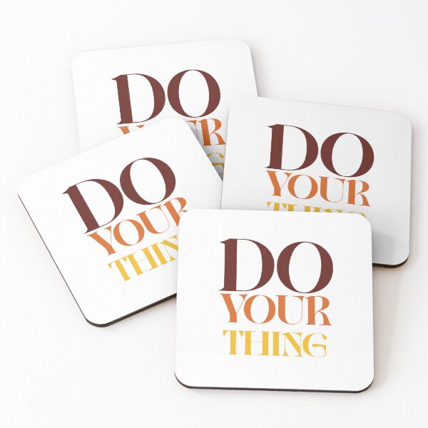 Item preview, Do your thing Typography Deisgn designed and sold by mindischaos.