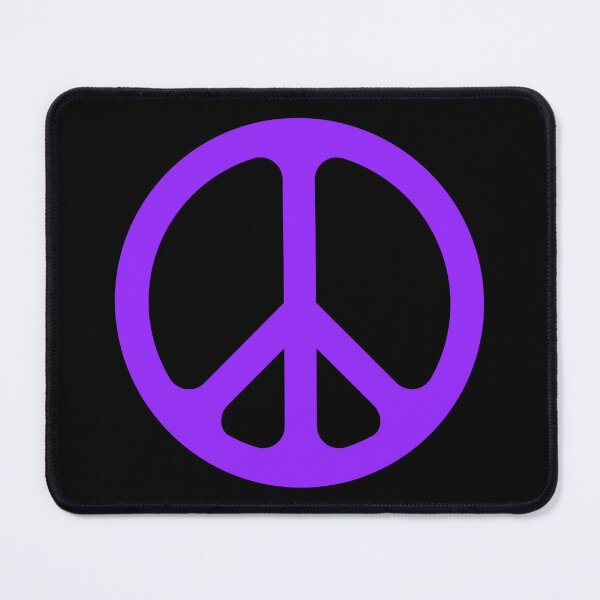 Item preview, Purple CND Peace symbol designed and sold by effervescence.