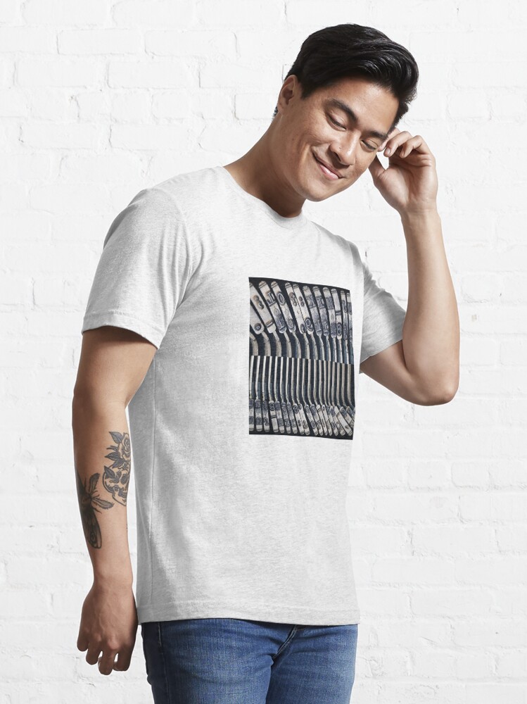 Men's Typewriter Tee Graphic Tshirt (Black)