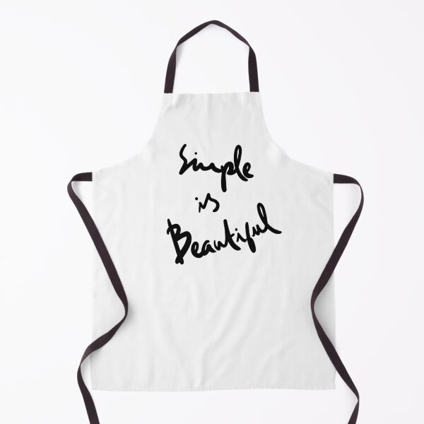 Item preview, Simple is Beautiful Lettering design designed and sold by Khotekmei.