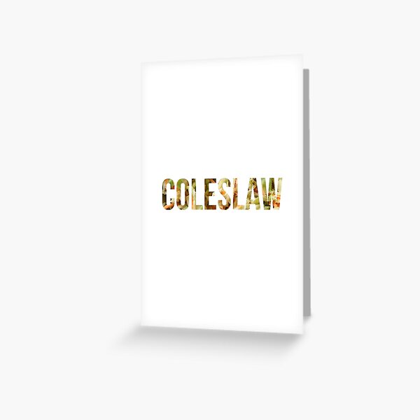 Item preview, Coleslaw designed and sold by Belcordi.