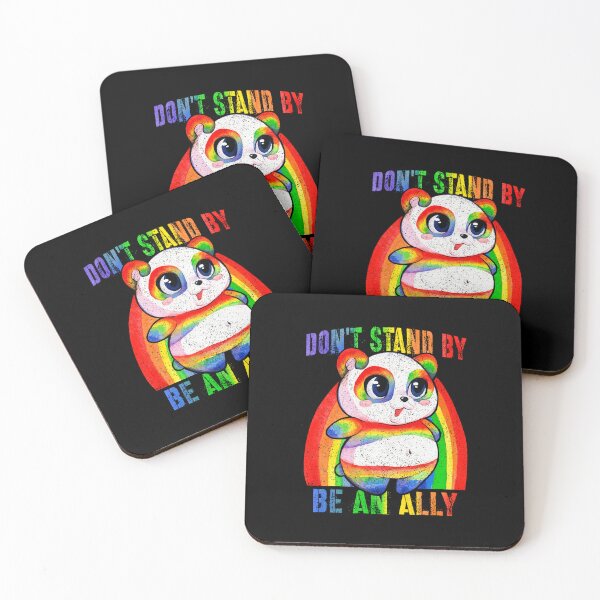 Item preview, Don't Stand By, Be An Ally. Pride Allyship designed and sold by OutcastBrain.